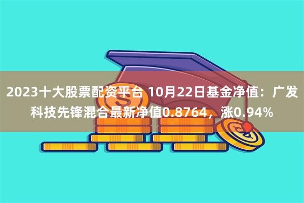 2023十大股票配资平台 10月22日基金净值：广发科技先锋混合最新净值0.8764，涨0.94%