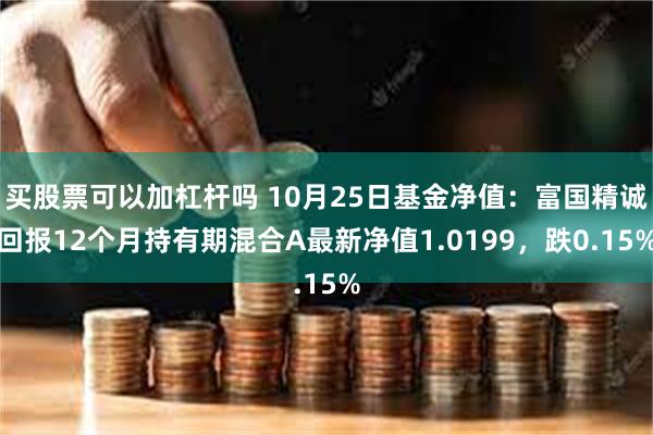 买股票可以加杠杆吗 10月25日基金净值：富国精诚回报12个月持有期混合A最新净值1.0199，跌0.15%