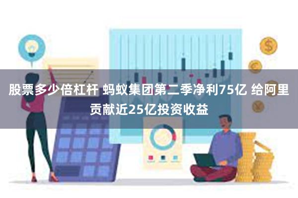 股票多少倍杠杆 蚂蚁集团第二季净利75亿 给阿里贡献近25亿投资收益