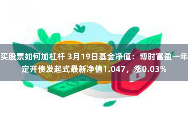 买股票如何加杠杆 3月19日基金净值：博时富盈一年定开债发起式最新净值1.047，涨0.03%