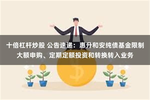 十倍杠杆炒股 公告速递：惠升和安纯债基金限制大额申购、定期定额投资和转换转入业务
