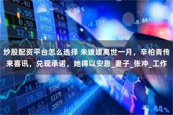 炒股配资平台怎么选择 朱媛媛离世一月，辛柏青传来喜讯，兑现承