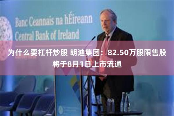 为什么要杠杆炒股 朗迪集团：82.50万股限售股将于8月1日
